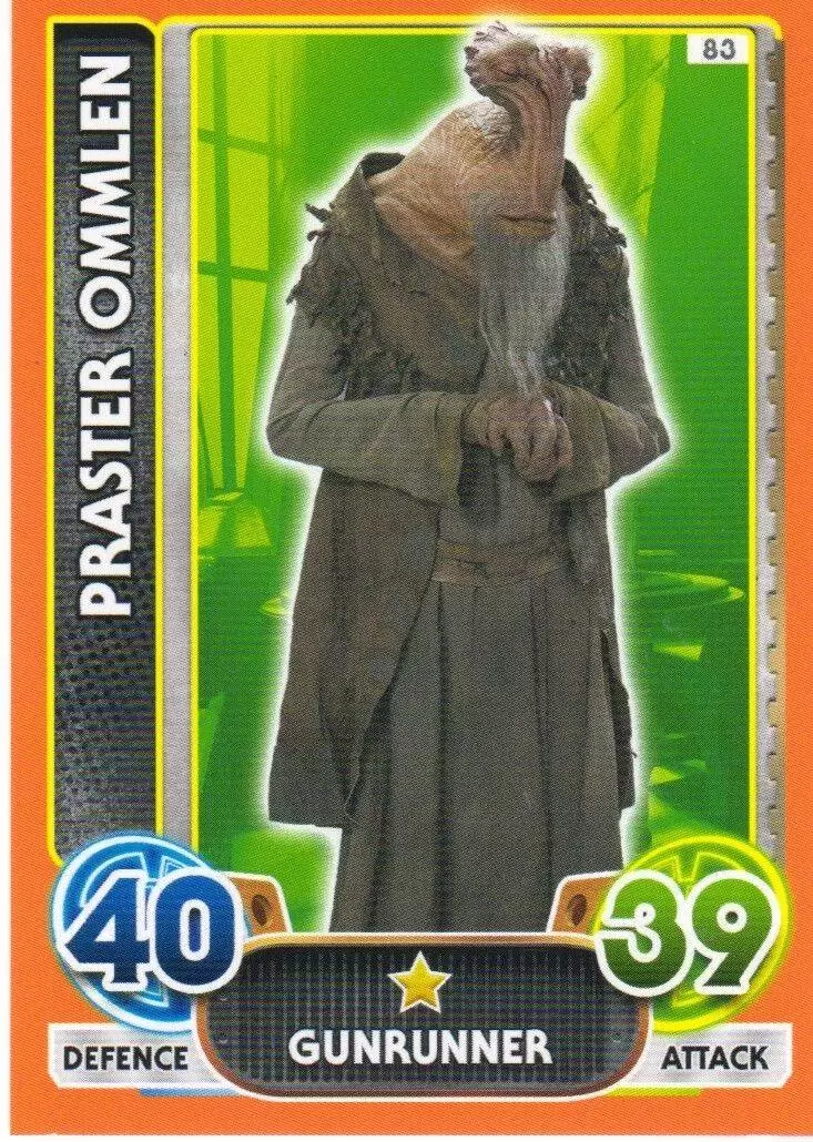 Star Wars Force Attax Extra - Praster Ommlen