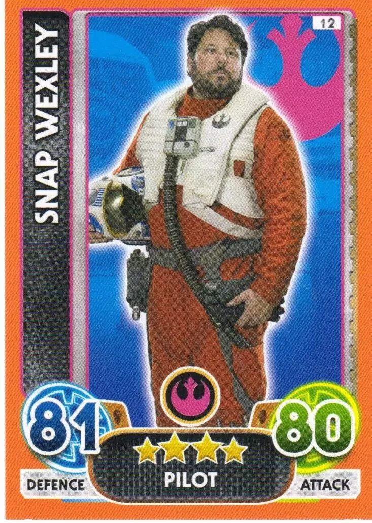 Star Wars Force Attax Extra - Snap Wexley