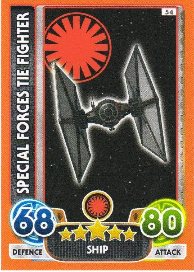 Star Wars Force Attax Extra - Special Forces TIE Fighter