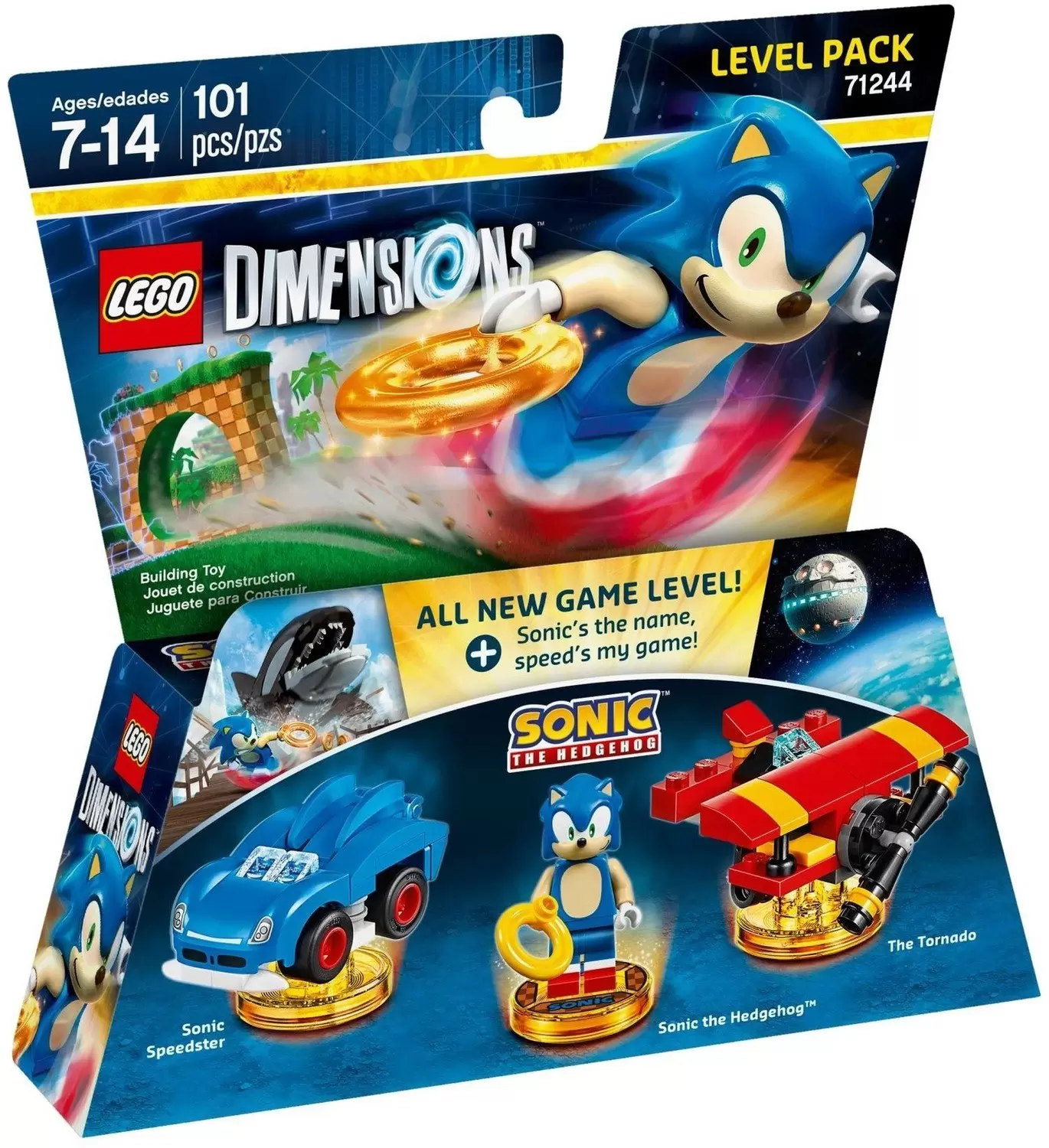 Sonic the Hedgehog Level Pack - LEGO Dimensions set 71244
