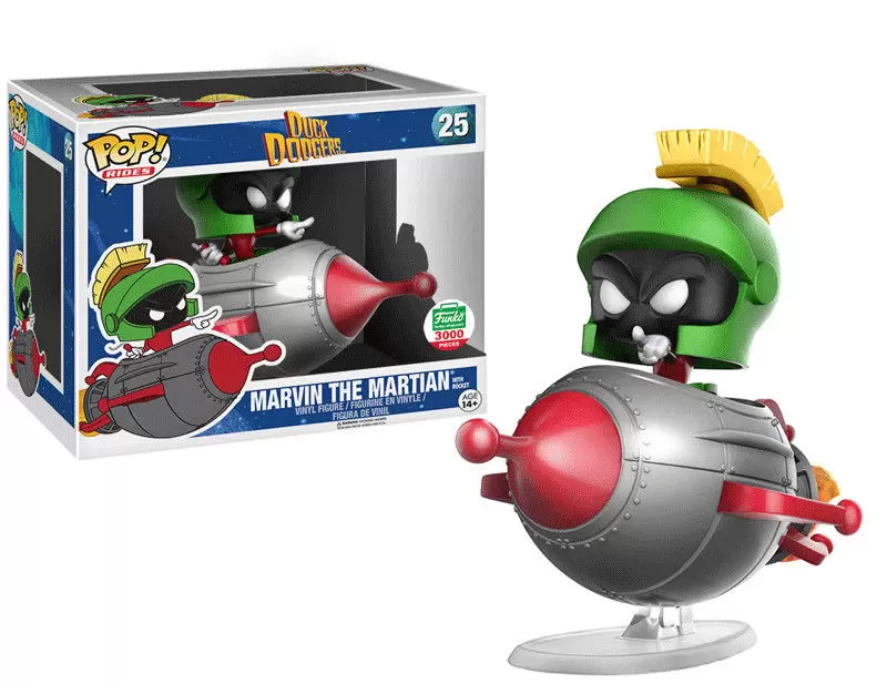 POP! Rides - Duck Dodgers - Marvin The Martian