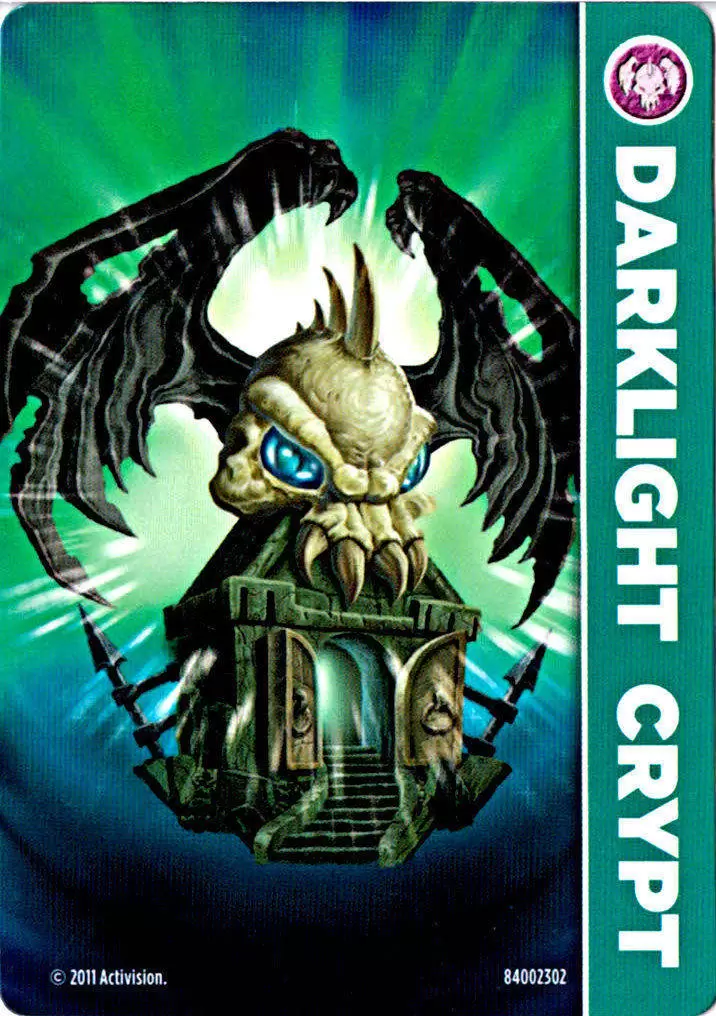 Cartes Skylanders Spyro\'s Adventure - Darklight Crypt