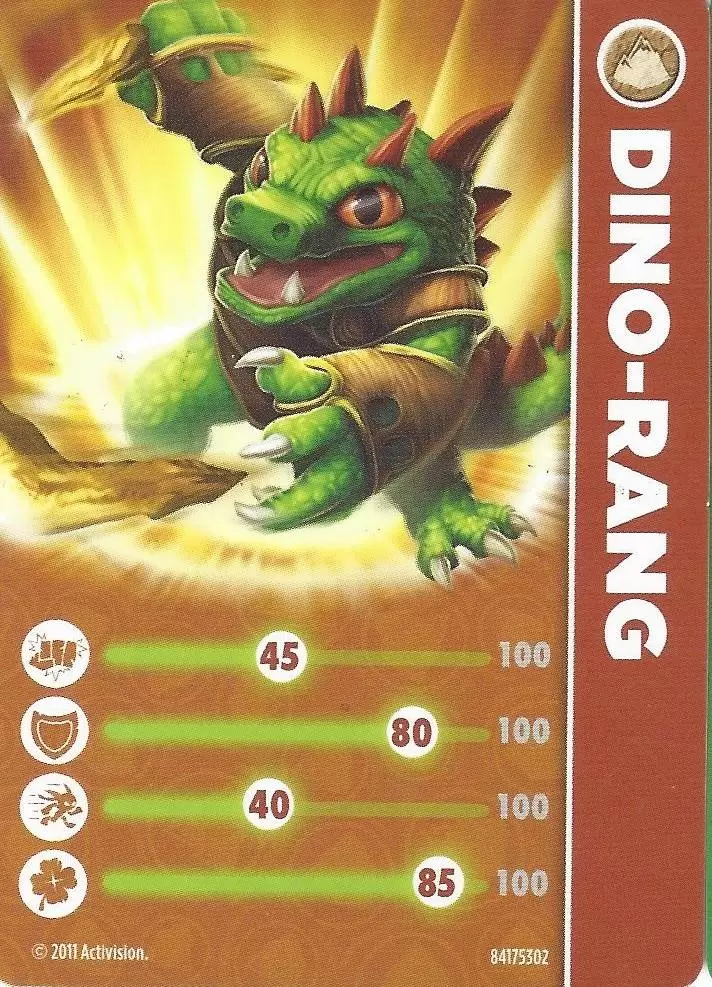 Skylanders Spyro\'s Adventures Cards - Dino-Rang