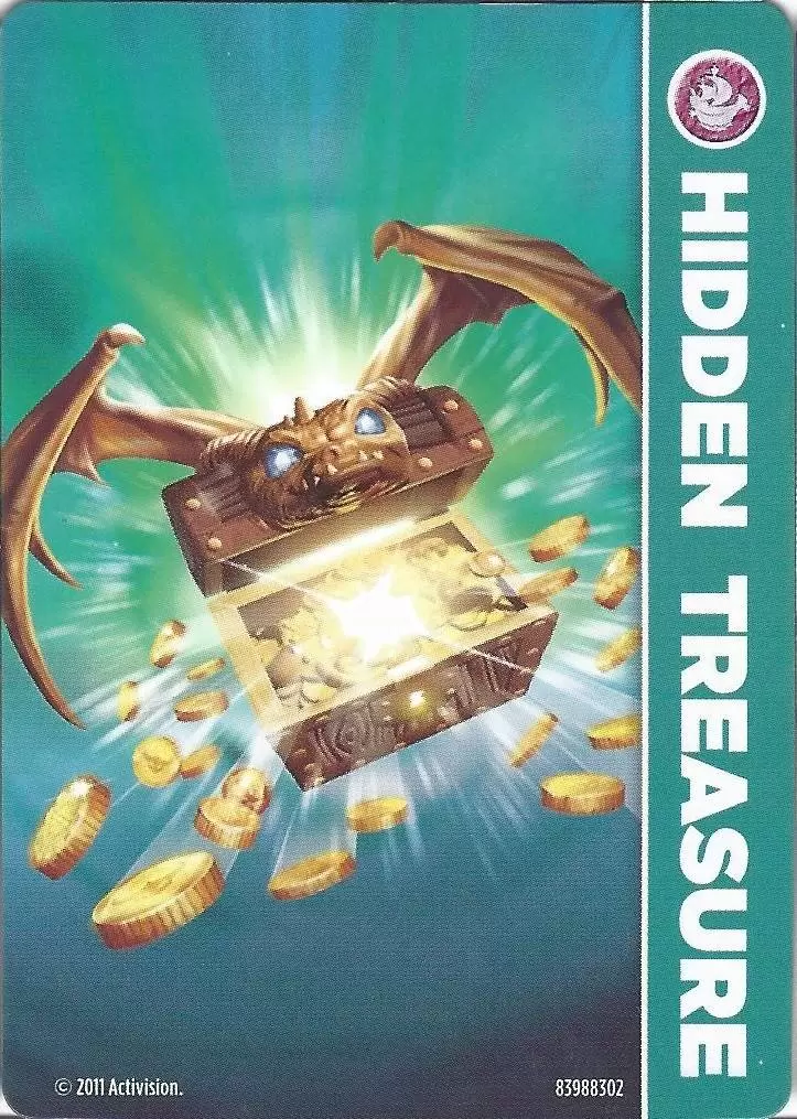 Skylanders Spyro\'s Adventures Cards - Hidden Treasure