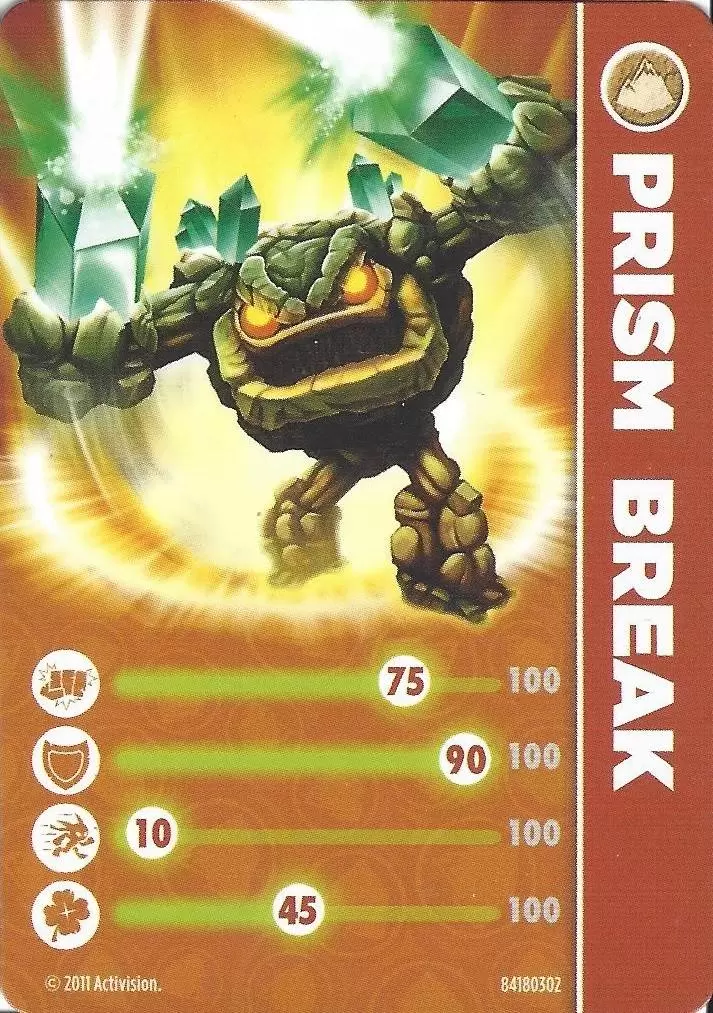 Skylanders Spyro\'s Adventures Cards - Prism Break