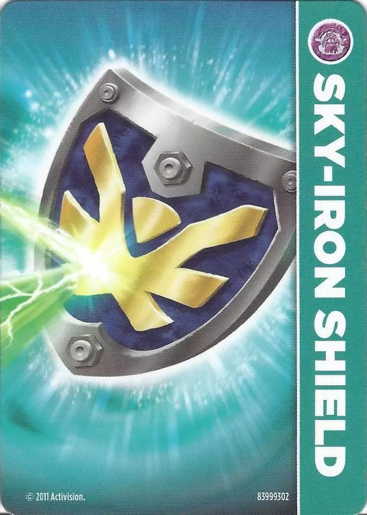 Cartes Skylanders Spyro\'s Adventure - Sky-Iron Shield