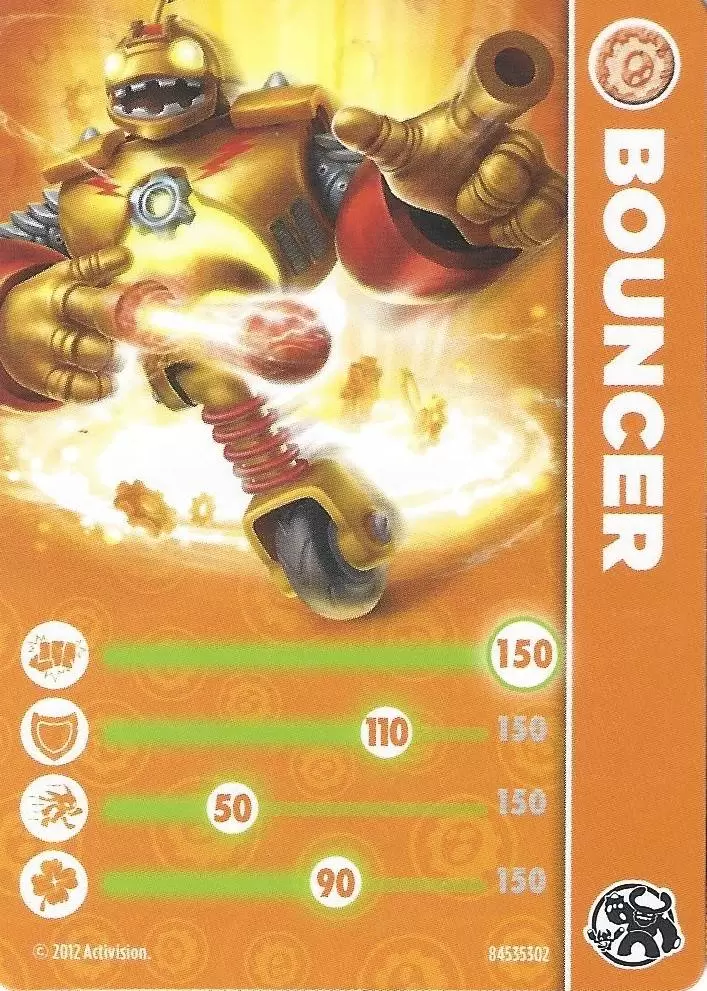 Skylanders Giants Cards - Bouncer