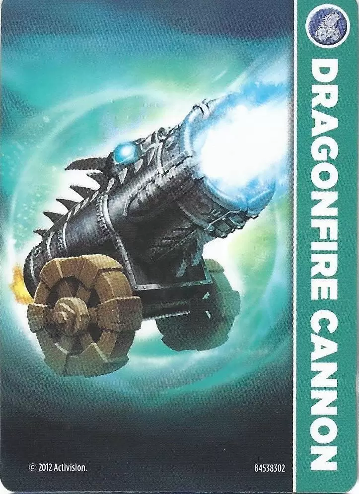 Skylanders Giants Cards - Dragonfire Cannon