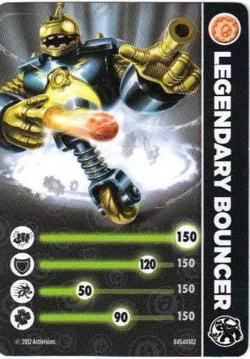 Skylanders Giants Cards - Legendary Bouncer