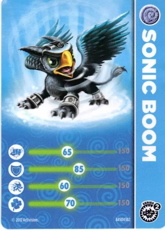 Skylanders Giants Cards - Série 2 Sonic Boom