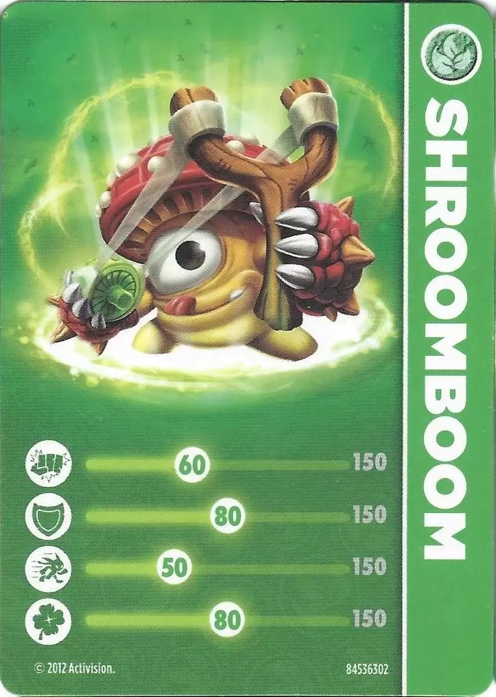 Skylanders Giants Cards - Shroomboom