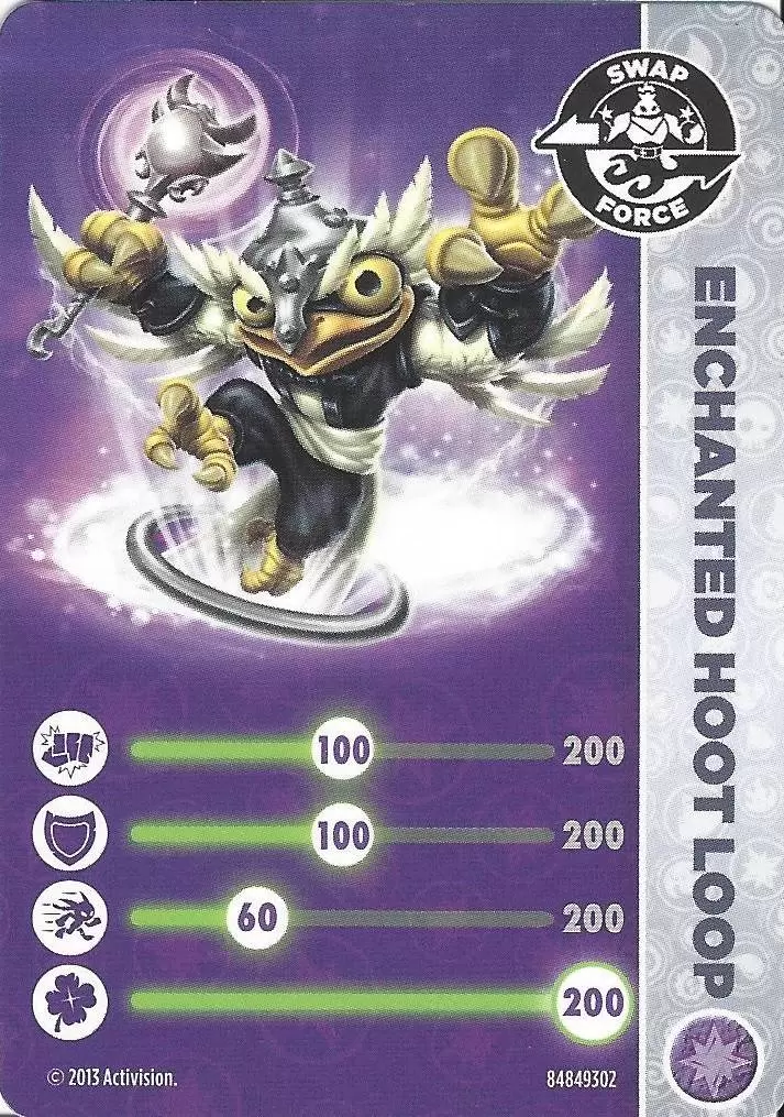 Skylanders Swap-Force Cards - Enchanted Hoot Loop