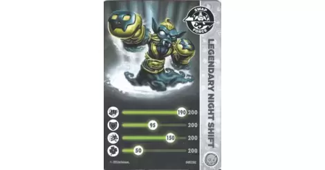 Night Shift - Skylanders Swap-Force Cards