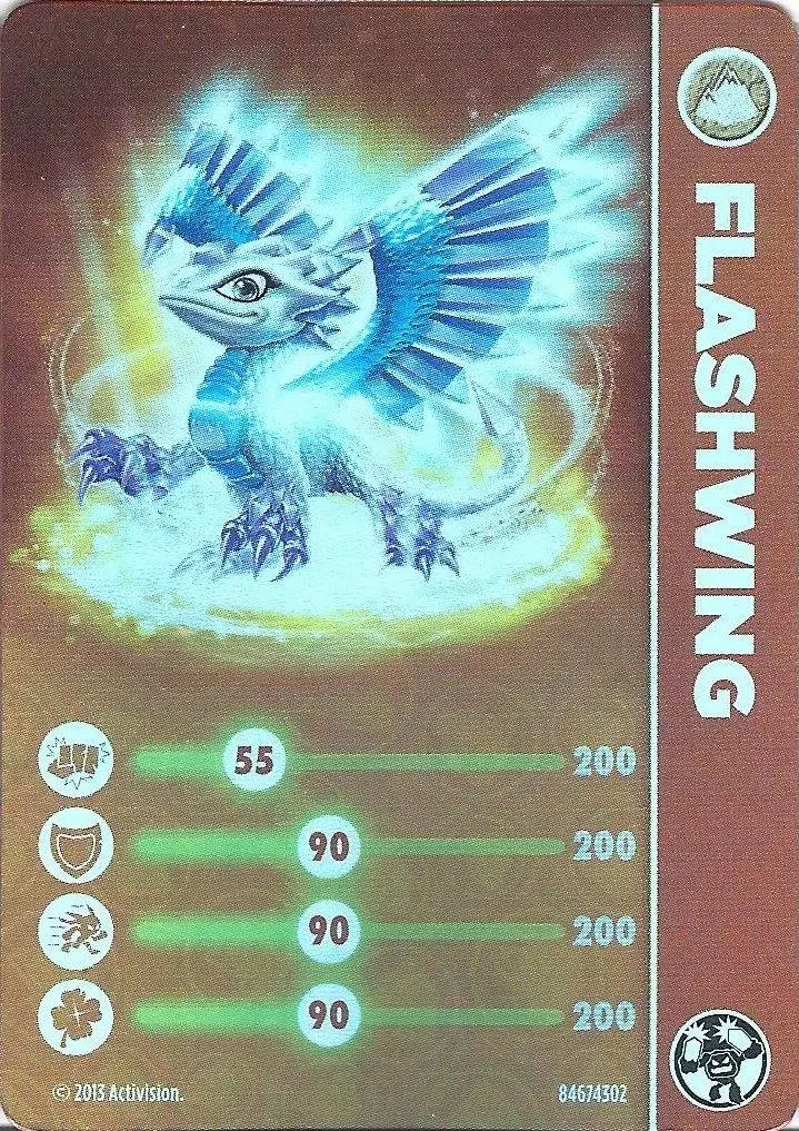 Cartes Skylanders Swap-Force - Lightcore Flashwing