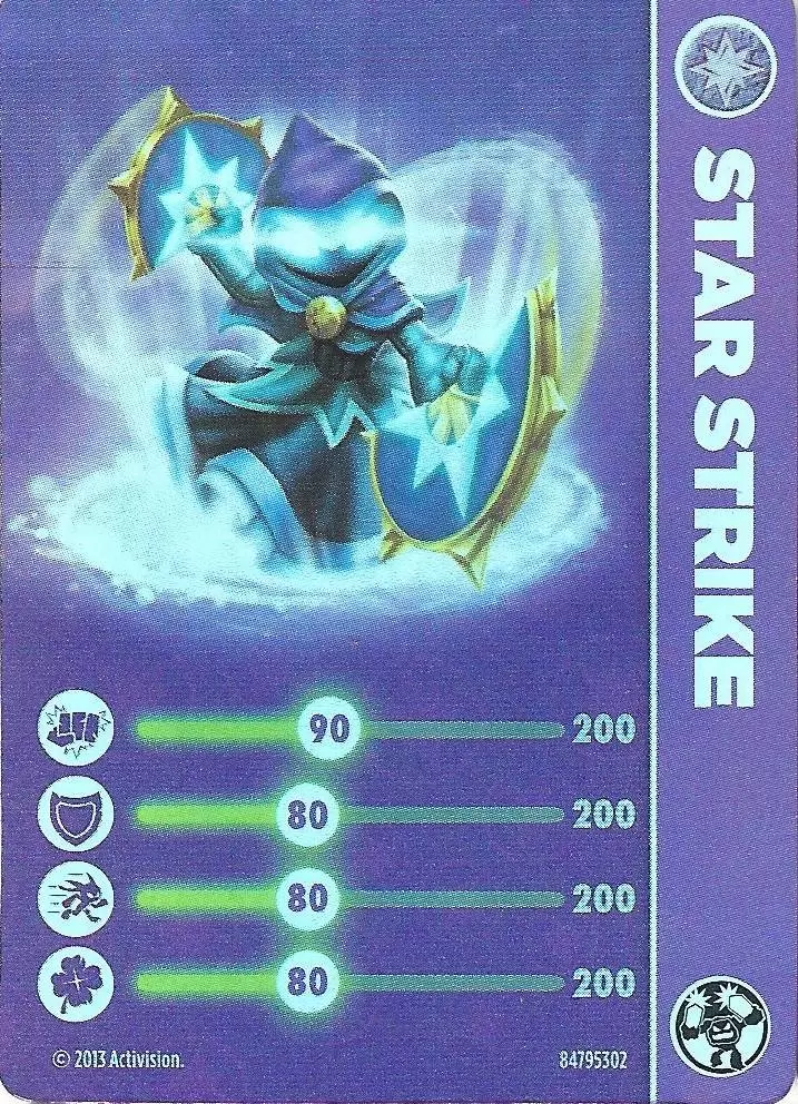 Cartes Skylanders Swap-Force - Lightcore Star Strike