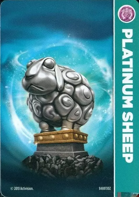 Skylanders Swap-Force Cards - Platinium Sheep