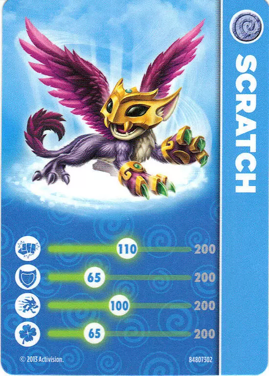 Skylanders Swap-Force Cards - Scratch