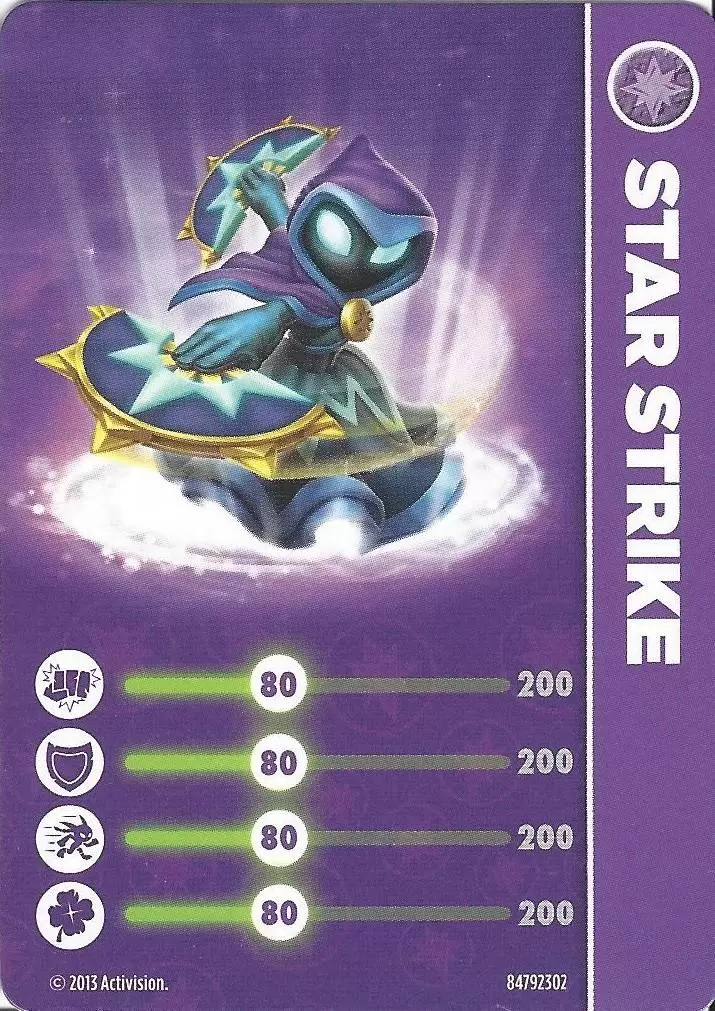 Cartes Skylanders Swap-Force - Star Strike