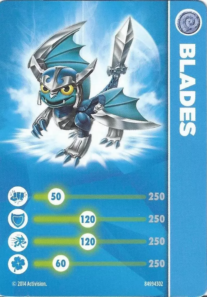 Skylanders Trap Team Cards - Blades