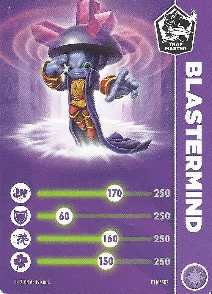 Skylanders Trap Team Cards - Blastermind