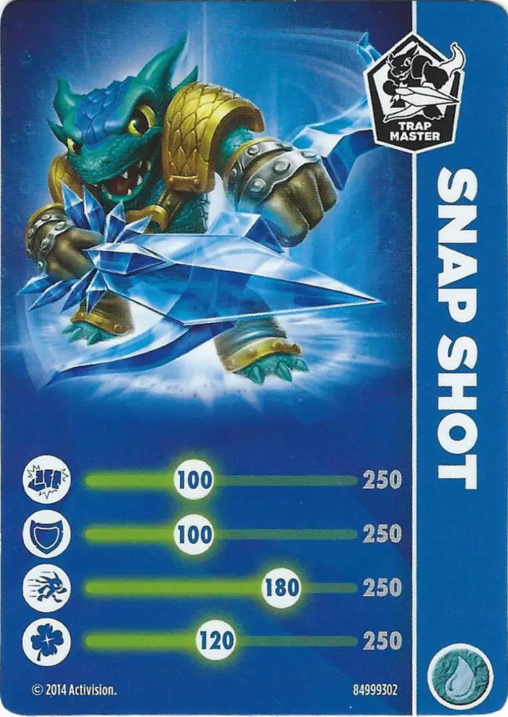 Skylanders Trap Team Cards - Snap Shot