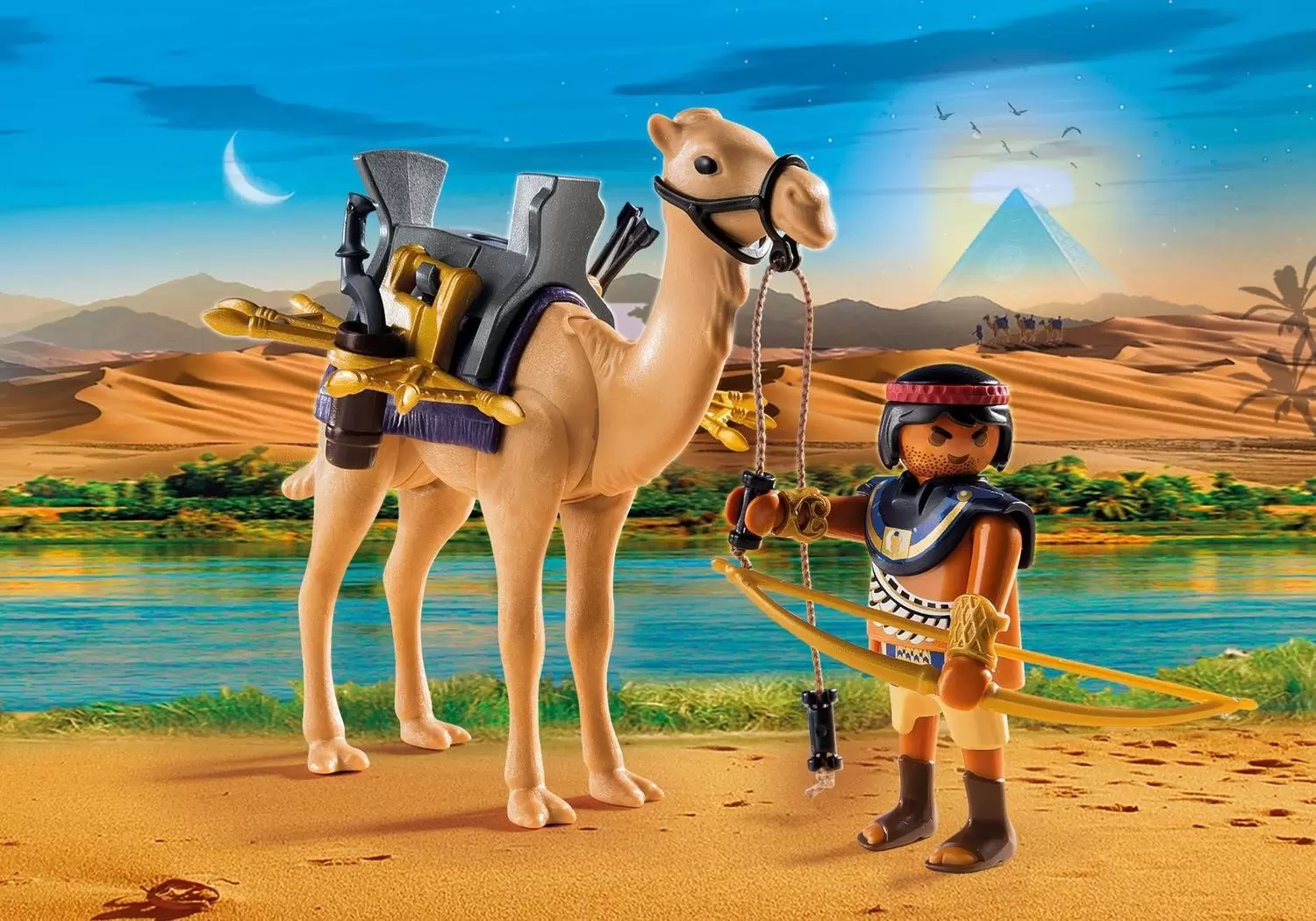 Playmobil Histoire - Combattant égyptien avec dromadaire