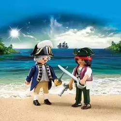 Pirate et soldat royal