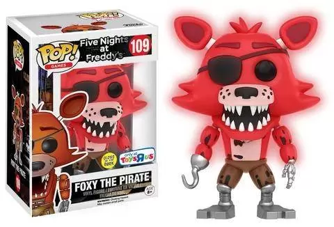 POP! Games - Five Nights At Freddy\'s - Foxy The Pirate Glow In The Dark