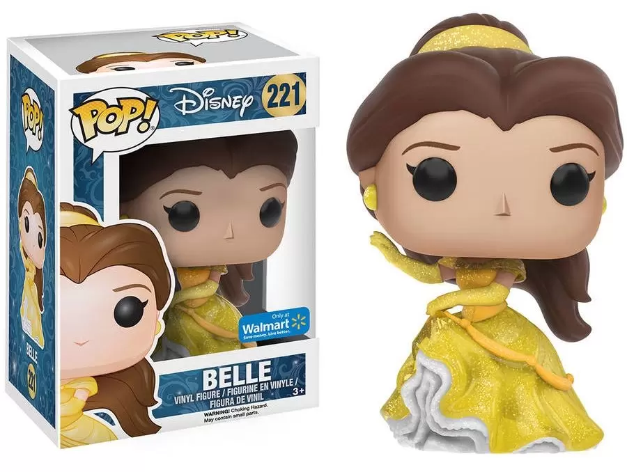 POP! Disney - The Beauty And The Beast - Belle Translucide Glitter