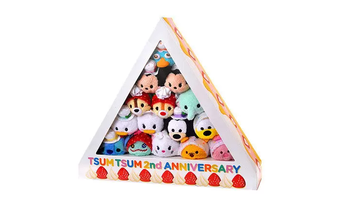 Tsum Tsum Plush Bag And Box Sets - 2nd Anniversary Box Set