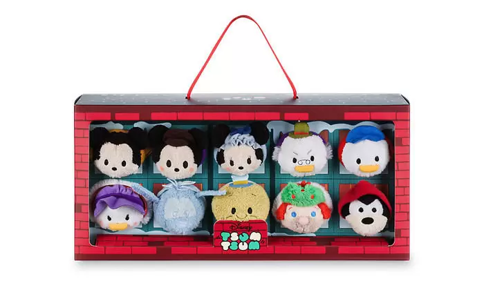 Tsum Tsum Plush Bag And Box Sets - Christmas Carol Box Set 2016