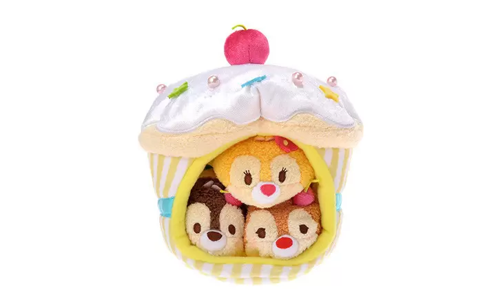 Tsum Tsum Plush Bag And Box Sets - Cupcake Set 2016