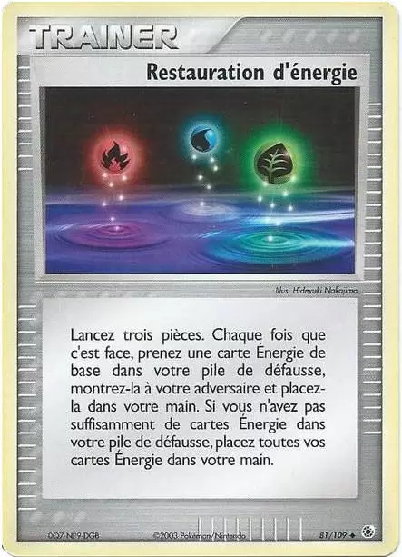 EX Rubis & saphir - Restauration d\'énergie