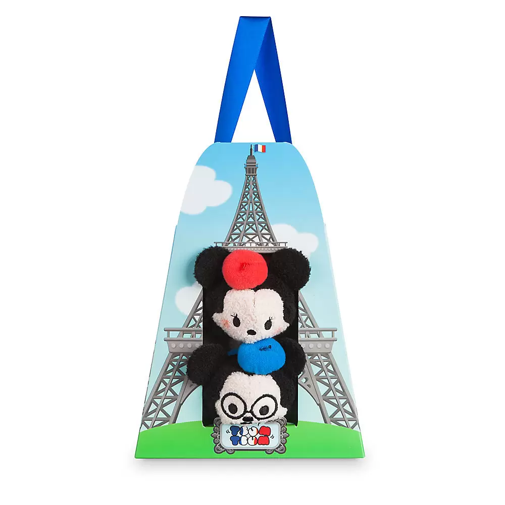 Tsum Tsum Plush Bag And Box Sets - Paris Box Set