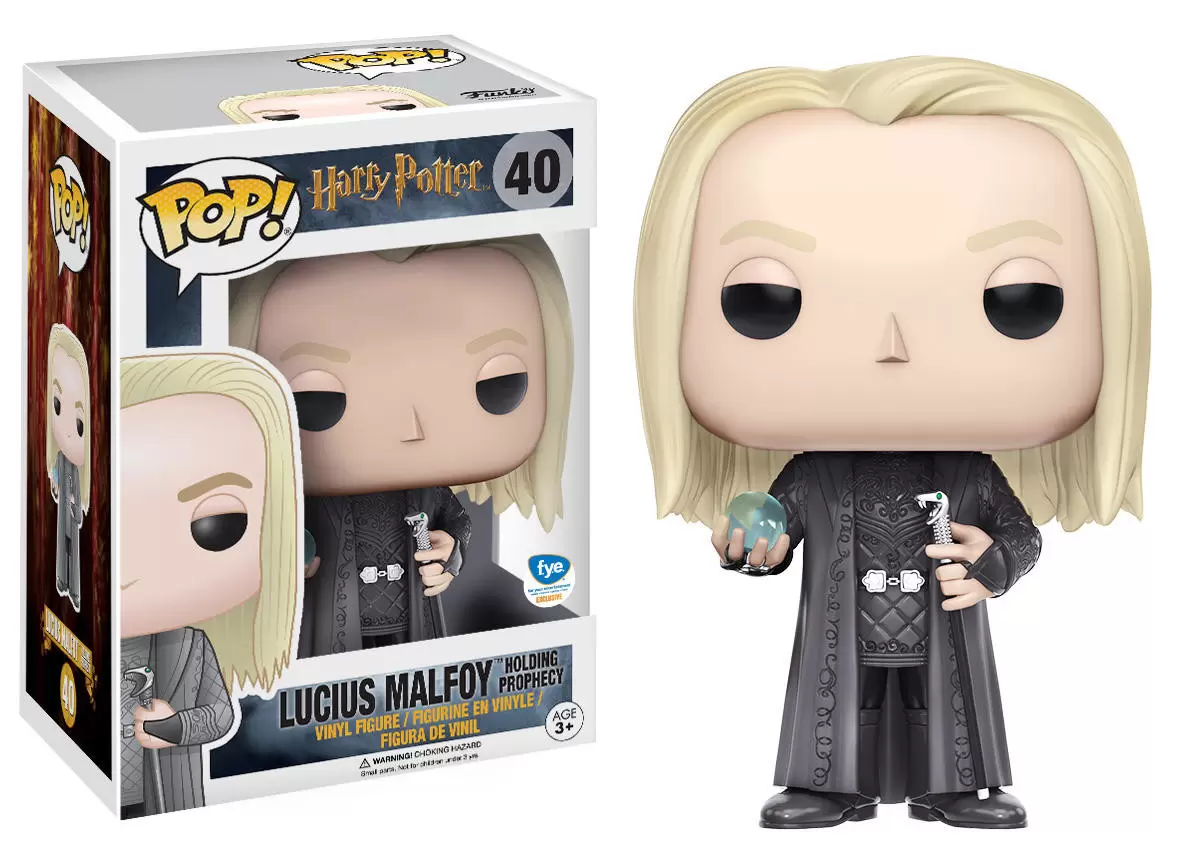POP! Harry Potter - Lucius Malfoy Holding  Prophecy