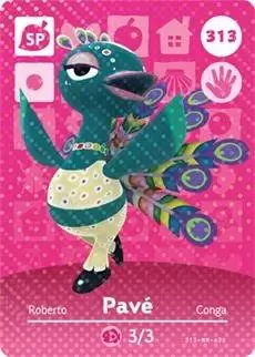 Animal Crossing Cards: Series 4 - Pavé