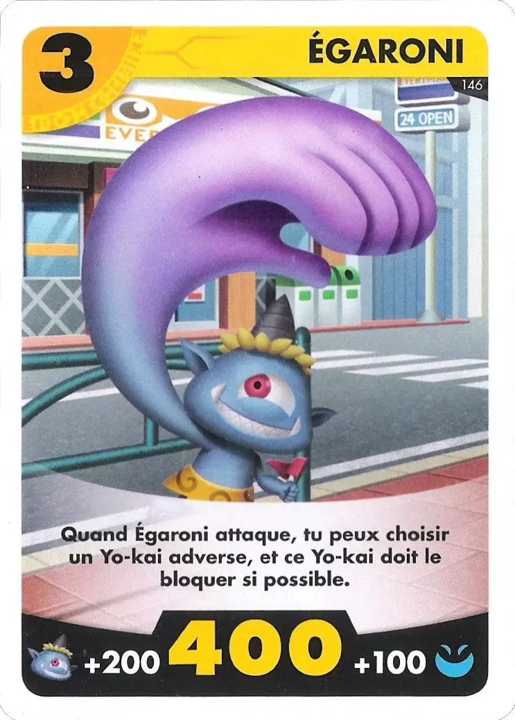 Cartes Yo-Kai Watch - Egaroni