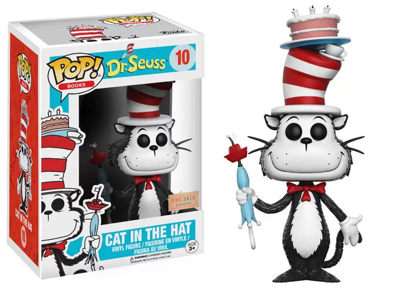 POP! Books - Dr Seuss - Cat In The Hat With Umbrella & cake