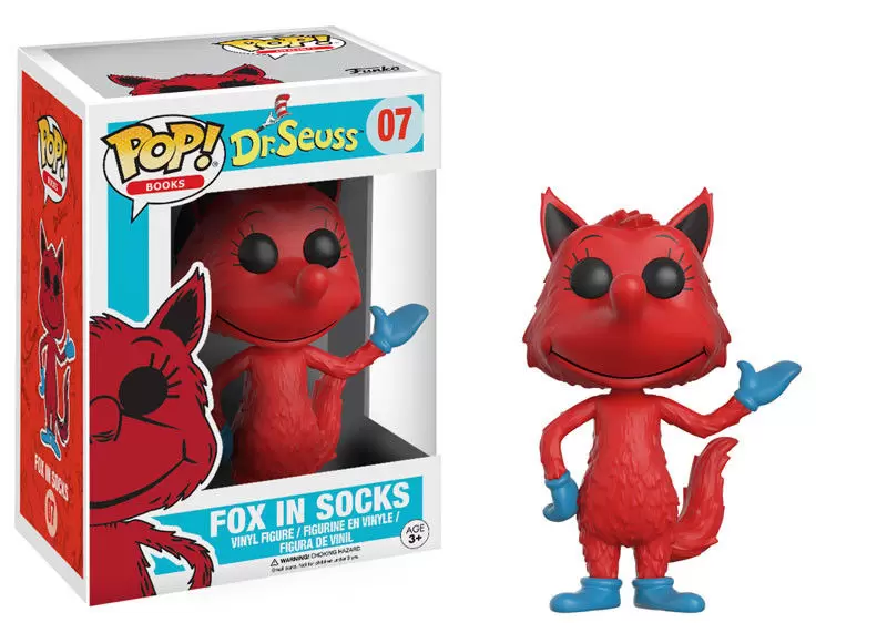 POP! Books - Dr Seuss - Fox in Socks