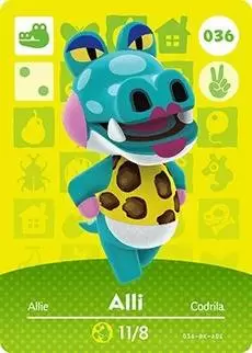 Animal Crossing Cards: Series 1 - Alli