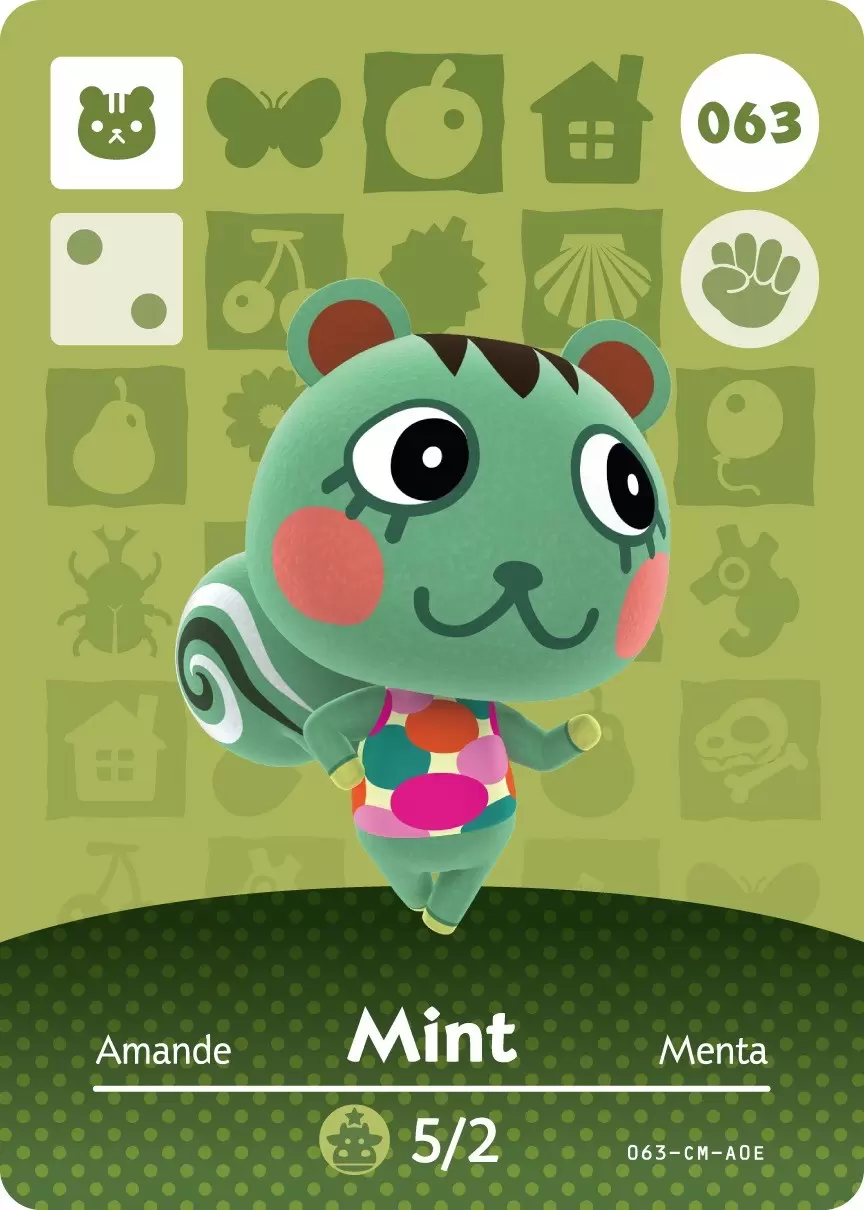 Animal Crossing Cards: Series 1 - Mint
