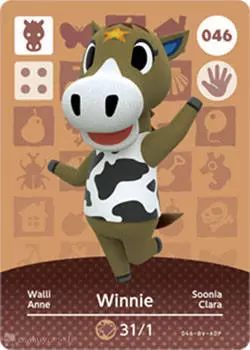 Animal Crossing Cards: Series 1 - Winnie