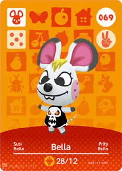 Animal Crossing Cards: Series 1 - Bella