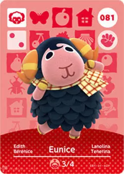 Animal Crossing Cards: Series 1 - Eunice