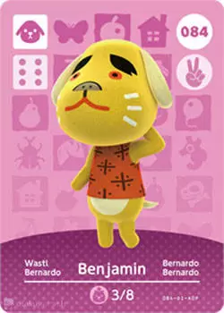 Animal Crossing Cards: Series 1 - Benjamin