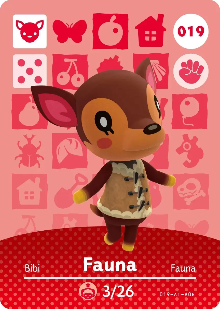 Animal Crossing Cards: Series 1 - Fauna