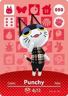 Animal Crossing Cards: Series 1 - Punchy