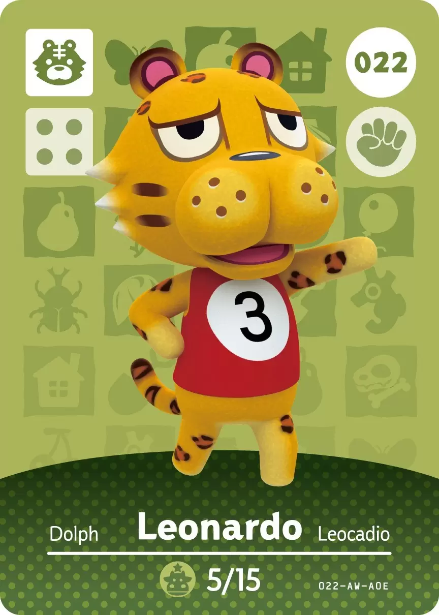 Animal Crossing Cards: Series 1 - Leonardo