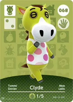 Animal Crossing Cards: Series 1 - Clyde