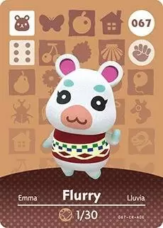 Animal Crossing Cards: Series 1 - Flurry